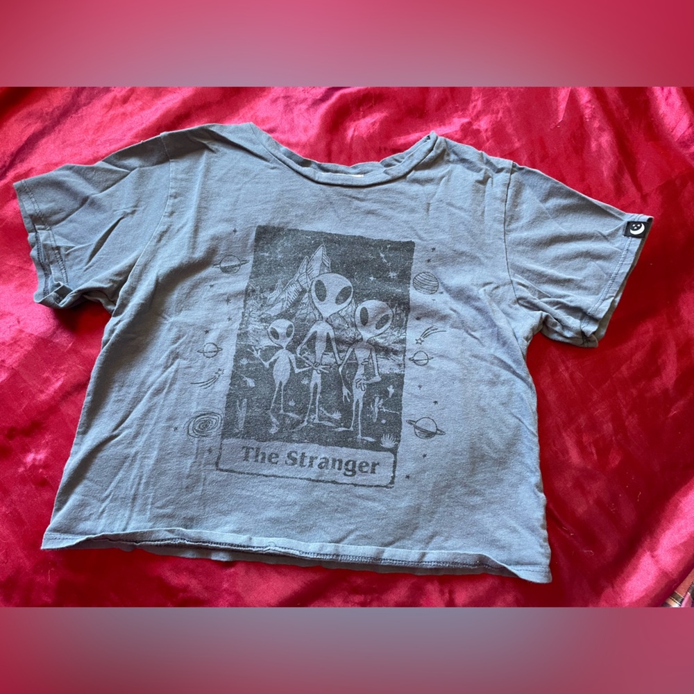 The stranger alien tee shirt